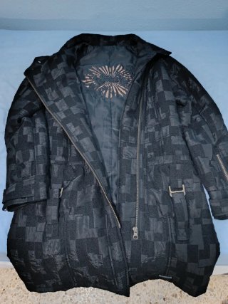 Abrigo Desigual Negro