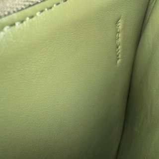 Borsa Celine Pelle Verde Oro