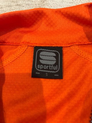 Maillot Ciclismo Sportful Talla S Naranja