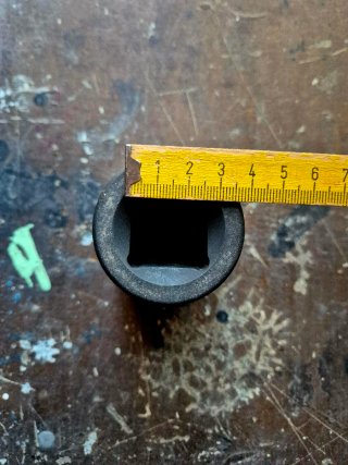 VASO CASQUILLO IMPACTO HEXAGONAL 27mm