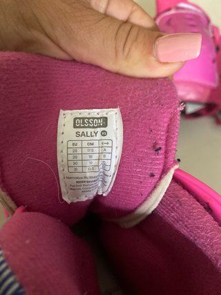Patines en línea rosas para niña