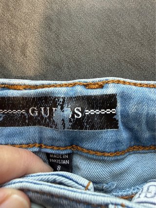 Shorts Guess 8 anni con strass