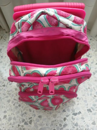 Mochila Ruedas Niña Sandía