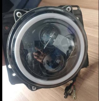 Soporte Faro LED 7 VW Golf MK2 3D