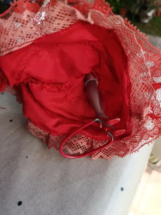 Muñeca flamenca con abanico