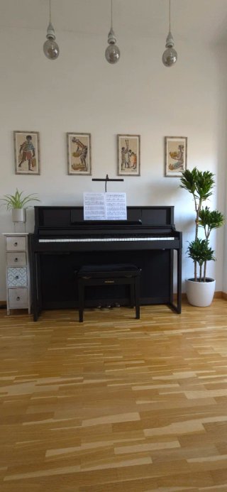 Piano Digital Roland LX-705 CH Negro