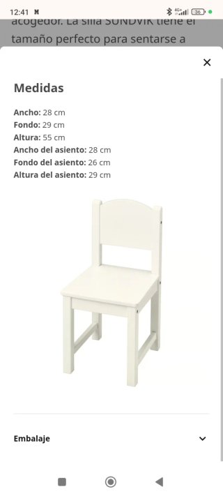 Mesa y 2 Sillas Infantiles Blancas