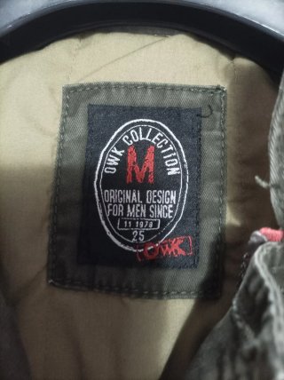 Chaqueta chico OWK verde talla M