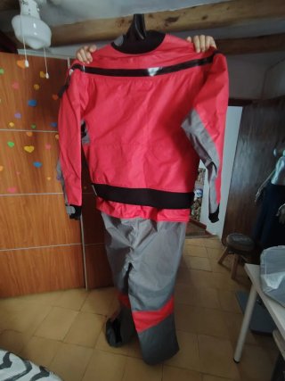 Traje seco impermeable Lkver XXL