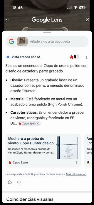 Accendino Zippo USA con design da cowboy
