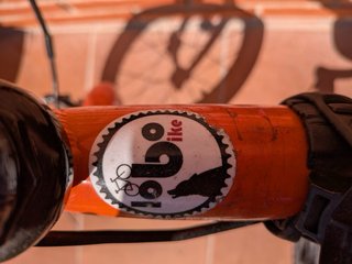Bicicleta infantil Megamo naranja