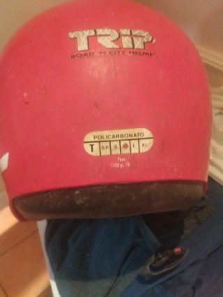 Casco Integral Vintage NZI Rojo