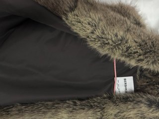 Chaleco pelo Bershka marrón multicolor