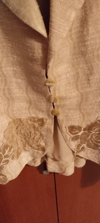 Chaqueta D'orsay Beige Talla 46