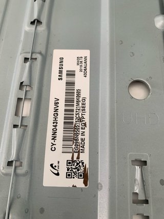 Samsung 43 NU7025 TV - Pantalla Rota,resto ok