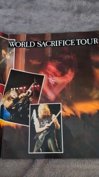 Slayer World Sacrifice Tour Book