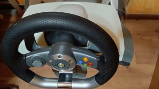 Volante Xbox 360 + consola con Mando y Juegos