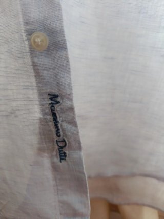 Camisa Massimo Dutti Azul Talla L