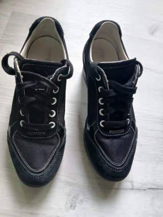 Scarpe Geox zeppa nere n.36