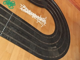 Circuito 4 carriles Scalextric Exin G.P. 90