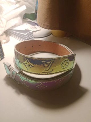 Cintura Louis Vuitton Cromata Olografa