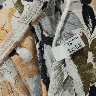 Falda larga floral verano talla única