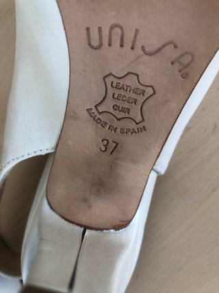 Sandalias Unisa Blancas