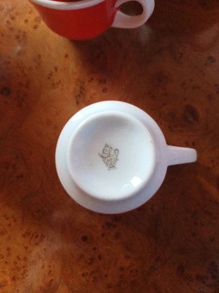 Juego de café de cerámica Silvestre