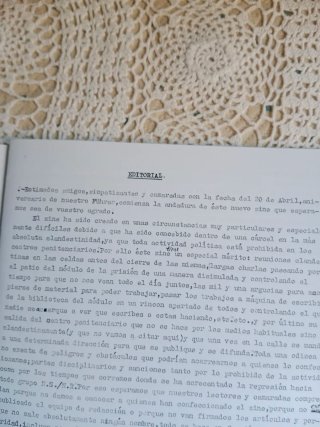 Publicación  Spandau de  presos NR-NR de España .