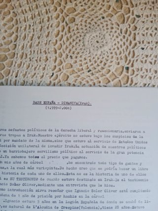 Publicación  Spandau de  presos NR-NR de España .