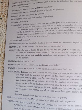 Publicación  Spandau de  presos NR-NR de España .