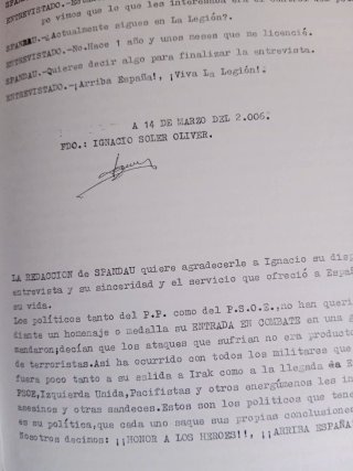 Publicación  Spandau de  presos NR-NR de España .