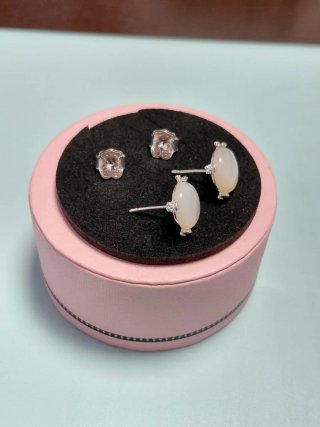 Pendientes Tous Oso Perla y Circonita