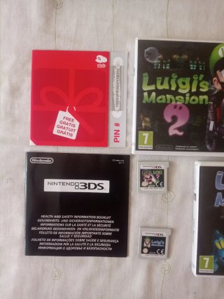 Pack Luigi's Mansion 1, 2 y 3 Nintendo