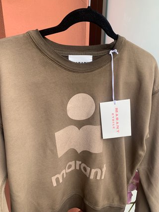 Sudadera Isabel Marant Marrón/Gris