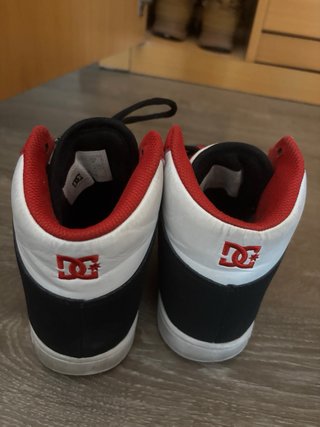 Zapatillas DC Shoes Altas Rojas y Negras