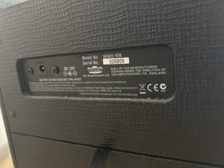 Amplificador Guitarra VOX Mini5-RM