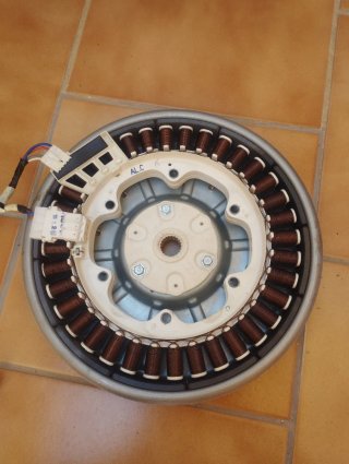 Motor y Rotor Lavadora LG 7kg WD 10700 MD