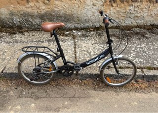Bici Plegable NORDIC BIKE Negra