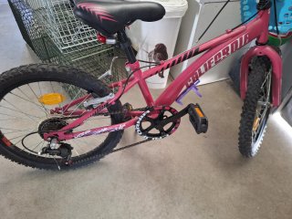 Bicicleta Infantil California Rosa