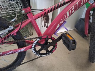 Bicicleta Infantil California Rosa
