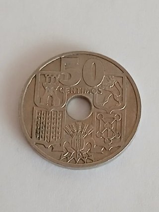 Lote 6 monedas españolas