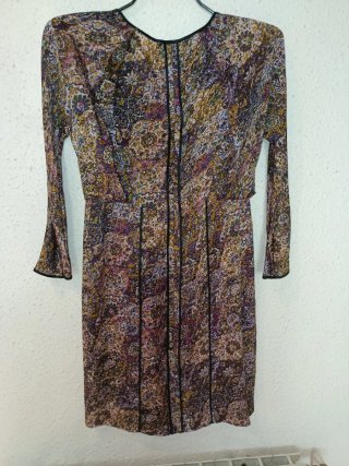 Vestido Seda Natural Purificación García Talla 38