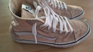 Zapatillas Vans Altas Rosa Talla [Talla]