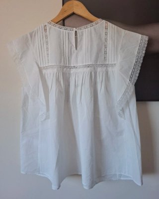 Blusa romántica Zara
