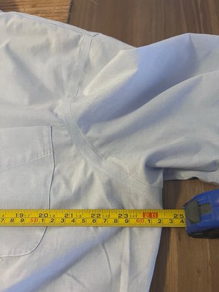 Camisa Ralph Lauren manga corta azul XL