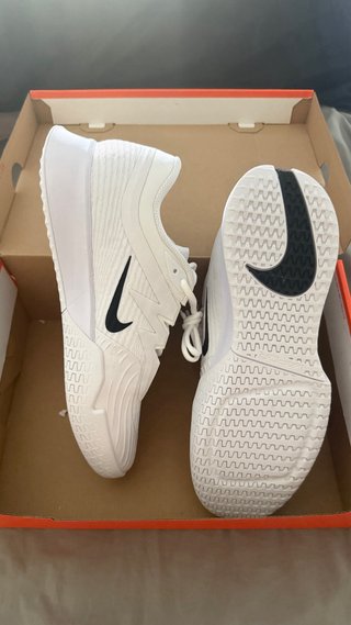 Zapatillas Nike Vapor Tenis Blancas Negras