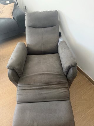 Sillón Relax Jysk Gris Oscuro
