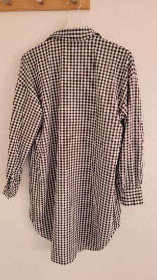 Camisa Vestido Cuadros Talla L/XL