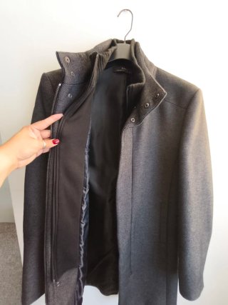 Elegante abrigo Zara Man